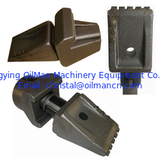 Betek Flat Cutter Rock Auger Dent Holder per la perforazione delle fondamenta