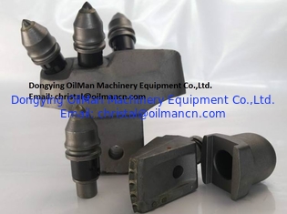 Betek Flat Cutter Rock Auger Dent Holder per la perforazione delle fondamenta