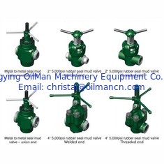 La saldatura testa a testa della valvola a saracinesca del fango di api 6A dm 4inch 7500PSI SCH XXH conclude la pompa da fango fondente del corpo