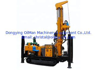 200m Deep Crawler Down The Hole Mobile Borehole Water Well Drilling Rig Machine in vendita