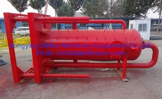 Poor Boy Degasser / Separatore di gas di fango per fluidi di perforazione Sistema di controllo solido
