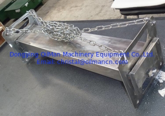 API Solids Control Equipment, perforazione del magnete della fossa di 200×460mm