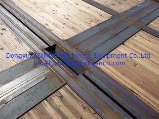 Fondamenti composito di legno di gomma di Rig Mats del giacimento di petrolio lunghezza di 12000mm - di 3000