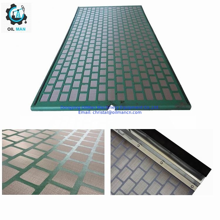 Piattaforma di produzione di Shaker Screen For Oil Well dello scisto dell'erpeste di Swaco di prezzo franco fabbrica della Cina