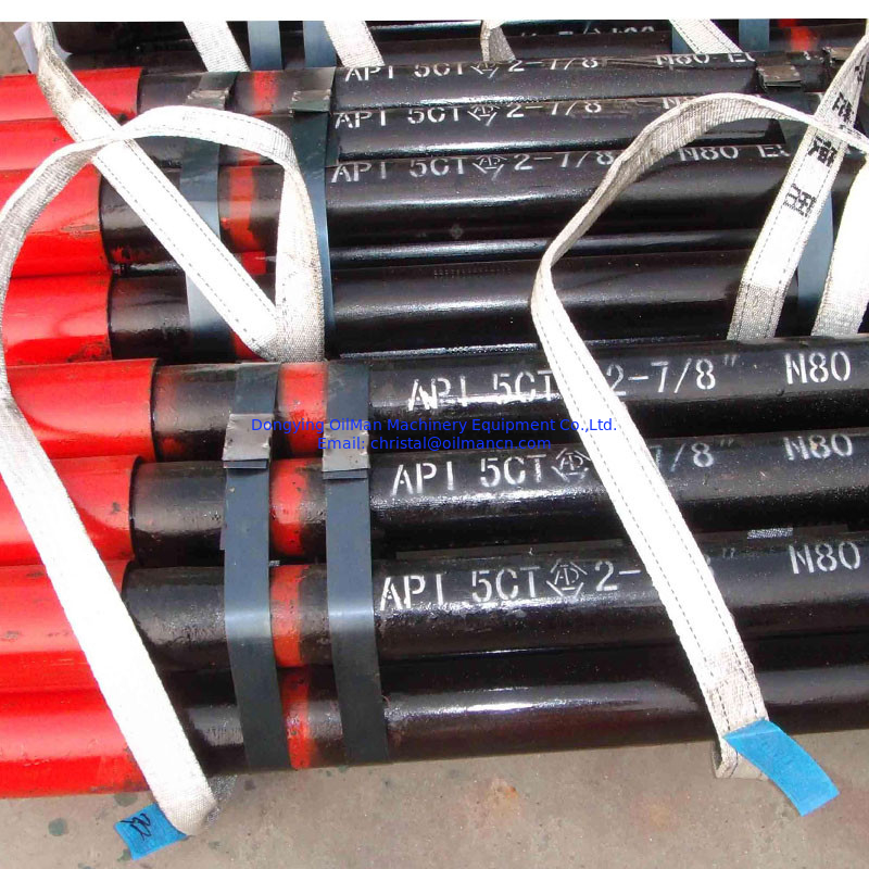 6.5lb/Ft Tubi per il petrolio e il gas, EUE gamma 2 API 5CT Tubi senza saldatura