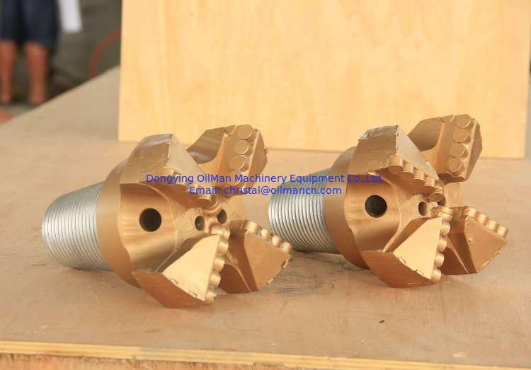 PDC Drag Bit PDC Drill Bit 3 Wing 4 Wing 5 Wing Drag Bit Per la perforazione di pozzi d'acqua