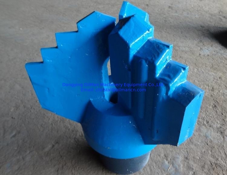 3 ali PDC Drag Bits Acqua pozzo di trivellazione Bits Carburo di tungsteno inserire Drag Bit