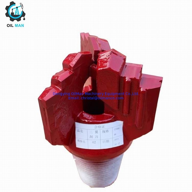 2"- 17 1/2" pozzo per l'acqua di perforazione Carbide inserire 3 lame Ali Step Tipo Drag Bit
