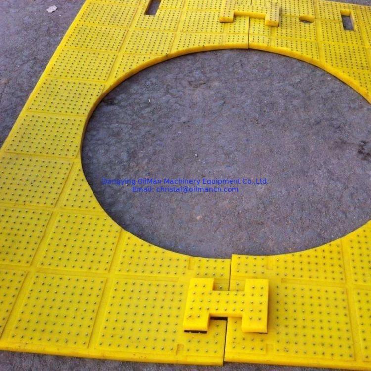 Matte antiscivolo per pavimenti di trivellazione per impianti di perforazione per petrolio Matte di sicurezza per pavimenti di trivellazione Made in China